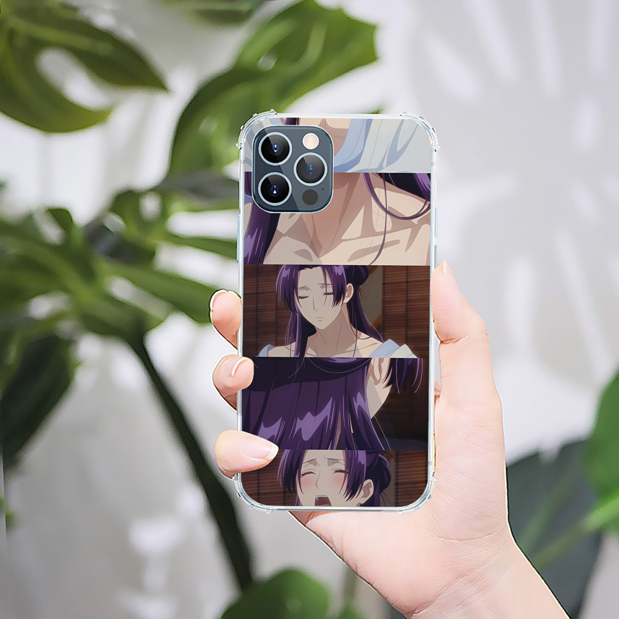 （画像用） 薬屋のひとりごと The Apothecary Diaries 【iPhone 12シリーズ対応】透明スマホケース（クリアソフトケース）
